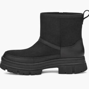 UGG Ashton Zip Black Waterproof Boots Womens Size 7M NIB